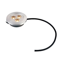  WLE023C32K-0-98 - Maggie 3 x 1W LED - Brushed Aluminum finish