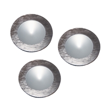  WLE140C32K-0-98-3 - WLE140C32K-0-98-3 - Polaris Kit LED, 9W driver/harn, 3x3x1W Osram 32K 700mA Puck in Brushed Alum