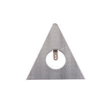  WLE180-0-98 - Polaris Wedge Triangle housing only Brushed Aluminum-