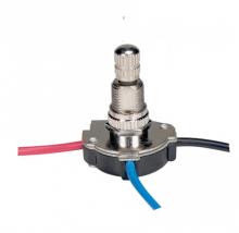  80/1139 - 3-Way Metal Rotary Switch, Metal Bushing, 2 Circuit, 4 Position(L-1, L-2, L1-2, Off). Rated: