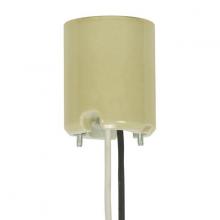  80/2090 - Keyless Porcelain Mogul Socket, for Position Oriented HID Fixtures w/Body Notch for Correct