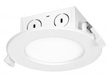  S39057 - 8.5 watt LED Direct Wire Downlight; Edge-lit; 4 inch; 4000K; 120 volt; Dimmable