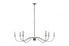  2301-63BP - 6 Light Chandelier