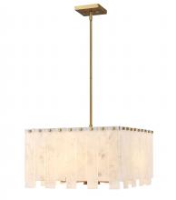  345P20-RB - 8 Light Chandelier