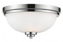  443F3-CH - 3 Light Flush Mount