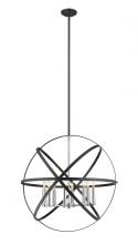  463-30HBK-CH - 8 Light Chandelier