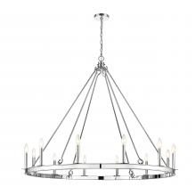  482R-12PN - 12 Light Chandelier