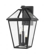  579XL-BK - 3 Light Outdoor Wall Light