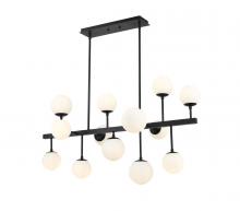  730-13L-MB - 13 Light Linear Chandelier