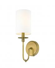  809-1S-RB-WH - 1 Light Wall Sconce