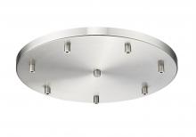  CP1807R-BN - 7 Light Ceiling Plate