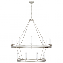  CHC 1608PN - Launceton Grande Two Tiered Chandelier