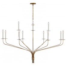  IKF 5753GI - Belfair Grande Two-Tier Chandelier