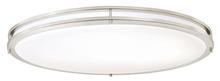  6307800 - 33 in. 35W LED Flush Brushed Nickel Finish White Acrylic Lens