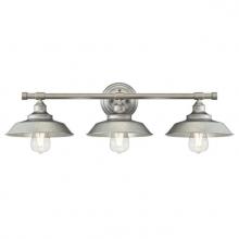  6354700 - 3 Light Wall Fixture Galvanized Steel Finish