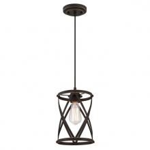  6362200 - Mini Pendant Oil Rubbed Bronze Finish with Highlights