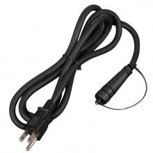  636586930 - 60" Plug-In Power Cable for SunTube 18 LED Horticultural Fixture Black Finish