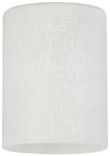  8101600 - White Linen Cylinder Shade