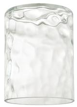  8506400 - Clear Hammered Cylinder Shade