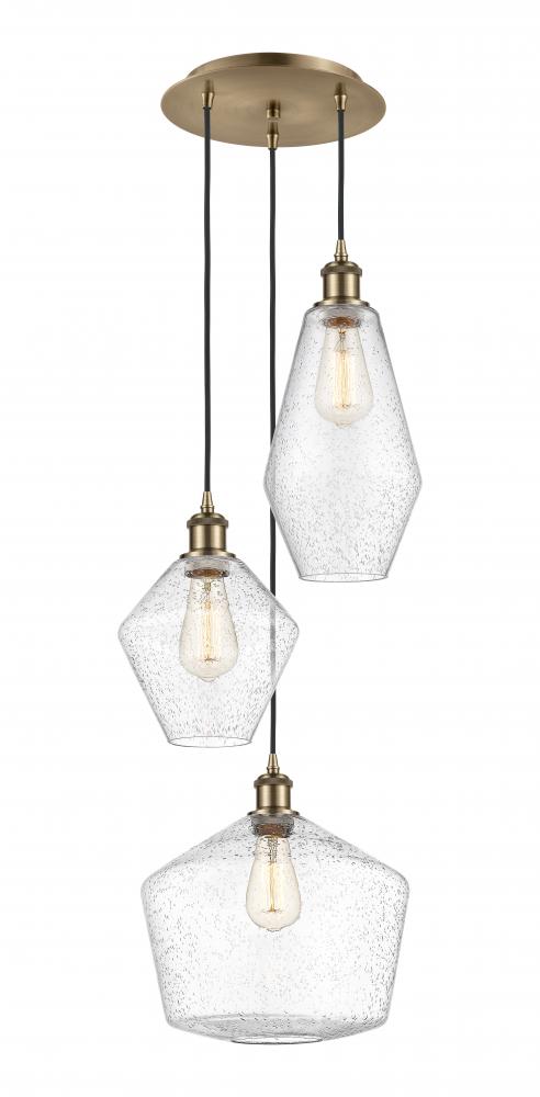 Cindyrella 3 Light 14 inch Multi-Pendant