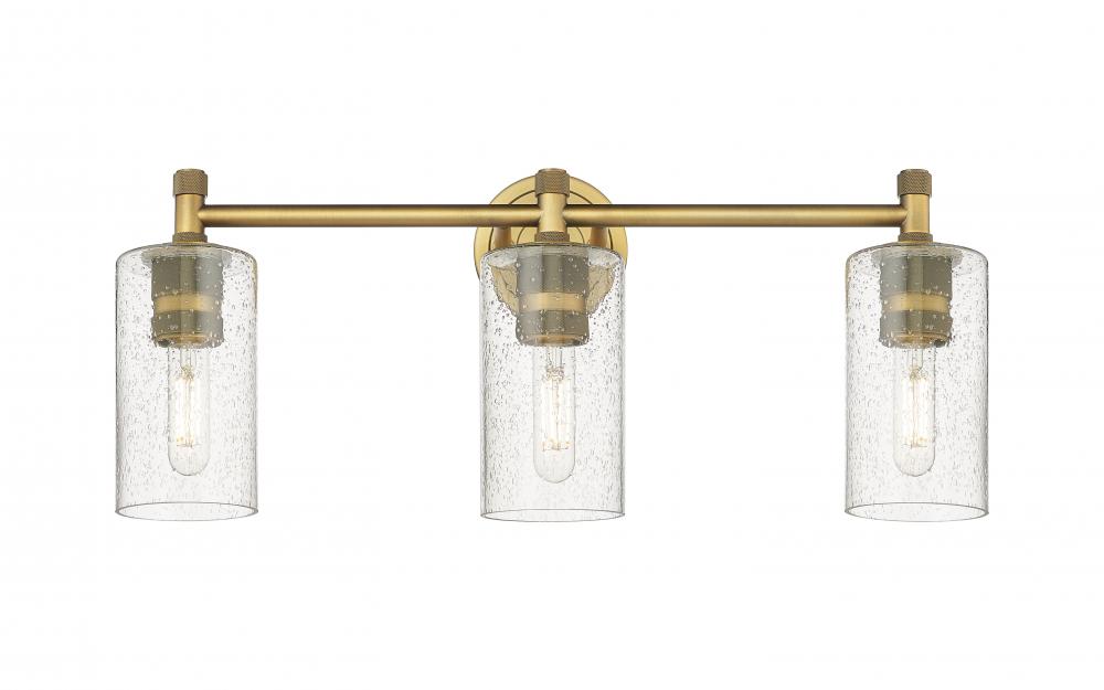 Crown Point - 3 Light - 24 inch - Brushed Brass - Bath Vanity Light