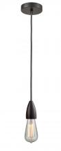  100OB-10GY-4OB - Fairchild - 1 Light - 2 inch - Oil Rubbed Bronze - Cord hung - Mini Pendant