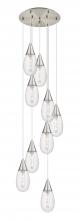  119-450-1P-SN-G450-6SCL - Malone - 9 Light - 20 inch - Brushed Satin Nickel - Multi Pendant