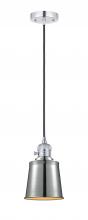  201CSW-PC-M9-PC - Addison - 1 Light - 5 inch - Polished Chrome - Cord hung - Mini Pendant