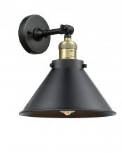  203-BAB-M10-BK - Briarcliff - 1 Light - 10 inch - Black Antique Brass - Sconce