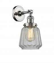  203-PN-G142 - Chatham - 1 Light - 7 inch - Polished Nickel - Sconce