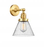 Innovations Lighting 203SW-SG-G44 - Cone - 1 Light - 8 inch - Satin Gold - Sconce