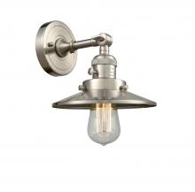  203SW-SN-M2 - Railroad - 1 Light - 8 inch - Brushed Satin Nickel - Sconce