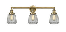  205-BB-G142 - Chatham - 3 Light - 30 inch - Brushed Brass - Bath Vanity Light