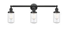  205-OB-G312 - Dover - 3 Light - 31 inch - Oil Rubbed Bronze - Bath Vanity Light