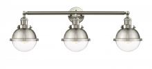  205-SN-HFS-62-SN - Hampden - 3 Light - 34 inch - Brushed Satin Nickel - Bath Vanity Light