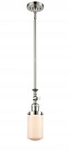  206-PN-G311 - Dover - 1 Light - 5 inch - Polished Nickel - Stem Hung - Mini Pendant