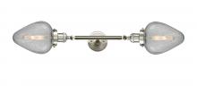 Innovations Lighting 208L-SN-G165 - Geneseo - 2 Light - 7 inch - Brushed Satin Nickel - Bath Vanity Light