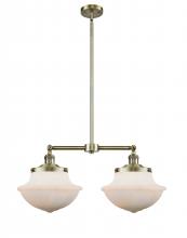 Innovations Lighting 209-AB-G541 - Oxford - 2 Light - 25 inch - Antique Brass - Stem Hung - Island Light