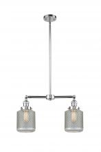  209-PC-G262 - Stanton - 2 Light - 23 inch - Polished Chrome - Stem Hung - Island Light