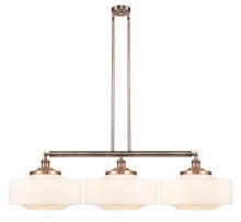 Innovations Lighting 213-AC-G691-16 - Bridgeton - 3 Light - 50 inch - Antique Copper - Stem Hung - Island Light