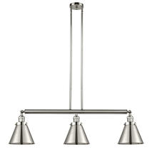 Innovations Lighting 213-PN-M13-PN - Appalachian - 3 Light - 40 inch - Polished Nickel - Stem Hung - Island Light