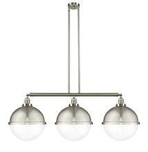  213-SN-HFS-122-SN - Hampden - 3 Light - 45 inch - Brushed Satin Nickel - Stem Hung - Island Light