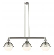  213-SN-HFS-81-SN - Hampden - 3 Light - 42 inch - Brushed Satin Nickel - Stem Hung - Island Light