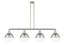  214-SN-HFS-82-SN-LED - Hampden - 4 Light - 54 inch - Brushed Satin Nickel - Stem Hung - Island Light