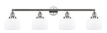  215-PC-G71 - Bell - 4 Light - 44 inch - Polished Chrome - Bath Vanity Light