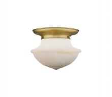  221-1F-BB-G541 - Oxford - 1 Light - 14 inch - Brushed Brass - Flush Mount