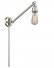  237-SN - Bare Bulb - 1 Light - 5 inch - Brushed Satin Nickel - Swing Arm