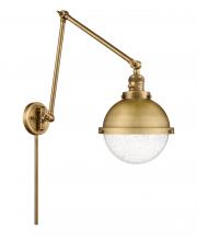  238-BB-HFS-84-BB - Hampden - 1 Light - 9 inch - Brushed Brass - Swing Arm