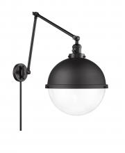  238-BK-HFS-122-BK - Hampden - 1 Light - 13 inch - Matte Black - Swing Arm