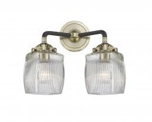  284-2W-BAB-G302 - Colton - 2 Light - 14 inch - Black Antique Brass - Bath Vanity Light